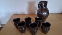 Keramik Krug mit sechs Bechern Baden-Württemberg - Steinheim Vorschau