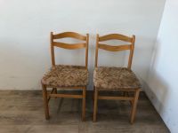 #A 2x Stühle Holz Polster Esszimmer Wohnzimmer Garten Sachsen - Burgstädt Vorschau