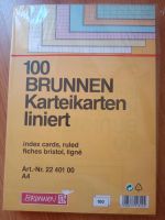 100 Karteikarten liniert A4 Stuttgart - Zuffenhausen Vorschau