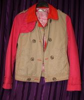 Damen Desigual Jacke Größe M Desigual Jacke Farben: beige-pink-ro Nürnberg (Mittelfr) - Aussenstadt-Sued Vorschau