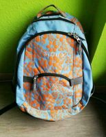 Sioux Rucksack Orange / Blau - Blumenmuster - Wanderrucksack Baden-Württemberg - Mötzingen Vorschau