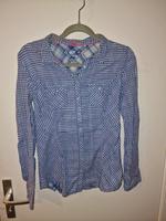 Guess Bluse Hemd kariert lila pink weiß  Gr M Oktoberfest Kiel - Pries-Friedrichsort Vorschau