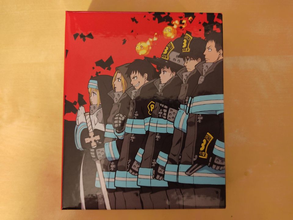 Anime Fire Force - Staffel 1 Vol. 1-4 Sammelschuber - Blu-ray in Dresden