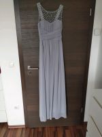 Abendkleid Thronkleid Ballkleid Kleid lang mit Perlen 38/40 Niedersachsen - Renkenberge Vorschau