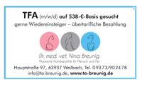 Tierarzt sucht Tiermedizinische Fachangestellte / TFA / TMFA Bayern - Weilbach Vorschau