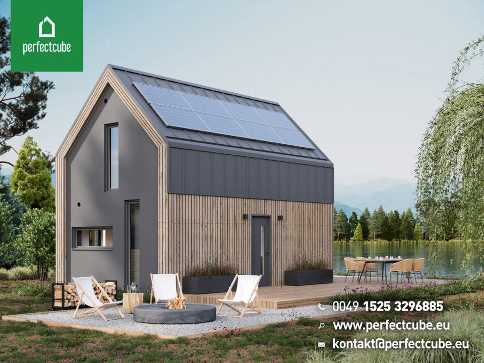 Modulhaus PC 7 von Perfect Cube Innenfläche 57m² Neubauprojekt Fertighaus in Nalbach