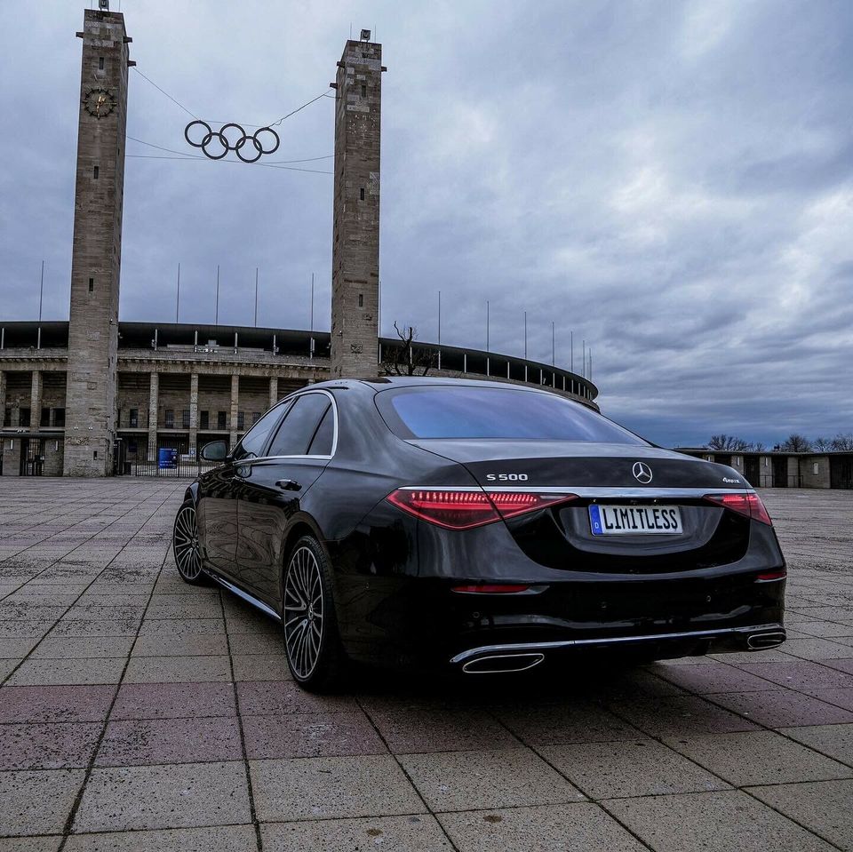 Monatsmiete Mercedes Benz S-Klasse Lang 2022 mieten Luxuswagen in Berlin