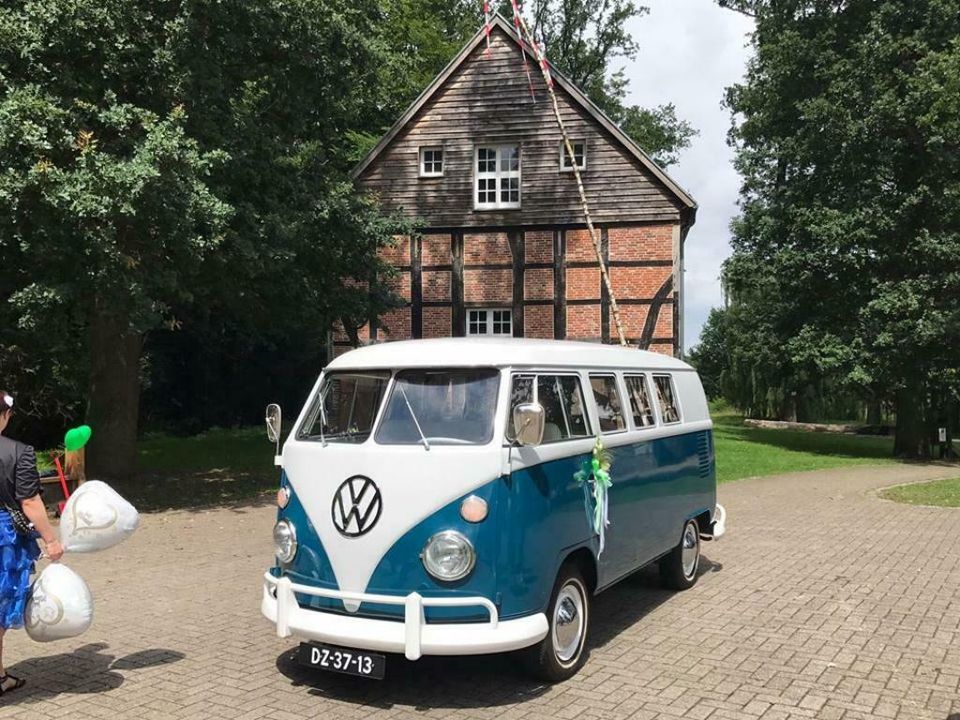 ! Oldtimer VW bus Mieten Bulli T1 Grau Hochzeitsauto Brautauto ! in Essen