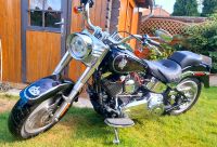 Harley Davidson Fatboy,  2007er,  Einzelstück,  Klappenauspuff Brandenburg - Schildow Vorschau