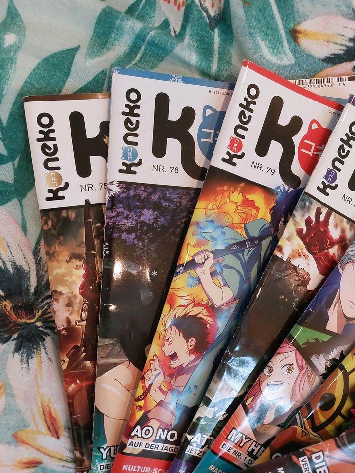 Koneko Zeitschrift Ausgabe 75, 78 bis 84 Anime Kpop Manga Japan in Dresden