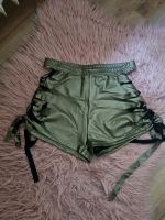 Hotpants Leder shorts in gold Größe S Baden-Württemberg - Leonberg Vorschau