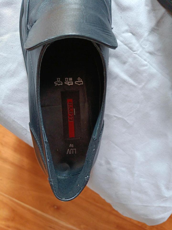Lloyd Herrenschuhe Slipper LUV neuwertig Größe 10 (UK) in Wuppertal