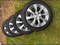 4x Sommer Räder mit Alufelgen für Opel Corsa f 195 55 R16 87H Nordrhein-Westfalen - Olpe Vorschau