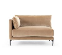 Sofa Company Vincent 1-Sitzer Modul Links Velour Matt Beige Pankow - Prenzlauer Berg Vorschau