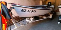 Boot Motorboot GFK Ruderboot + 25PS 4-Takt Motor + Trailer Rheinland-Pfalz - Nackenheim Vorschau