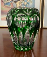 Nachtmann Vase Bamberg Bleikristall Smaragd-Grün Handschliff. Niedersachsen - Delmenhorst Vorschau