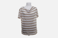 Beige-Weiß gestreiftes BRAX Sommer-Shirt Top aus Leinen, Gr.34-36 München - Moosach Vorschau