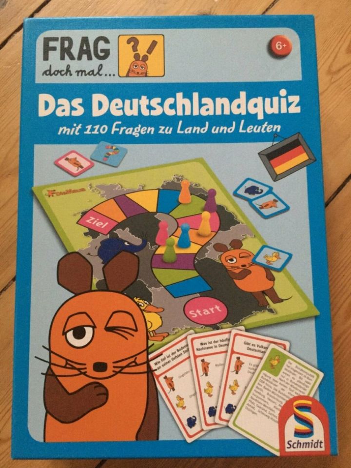 Das Deutschlandquiz – Frag doch mal die Maus – Kinderspiel – ab 6 in Hamburg