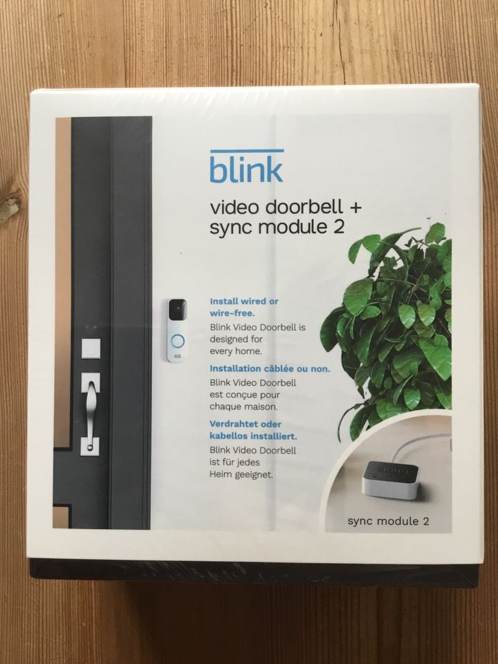 Blink Video Doorbell + Sync Module 2, weiß in Berlin