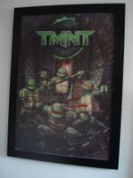 w. NEU Teenage Mutant Ninja Turtles 3D Bild gerahmt 74 x 54 cm Sendling - Obersendling Vorschau