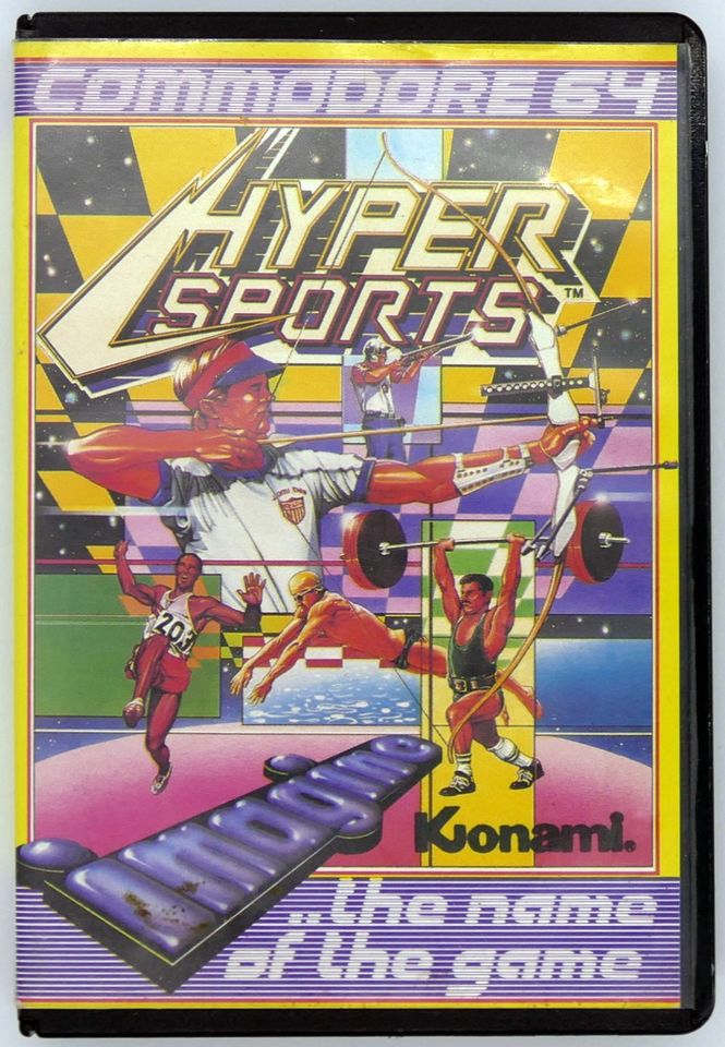 Commodore C64 - Hyper Sports (Konami 1984) in Kempten