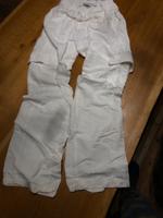 Leinen Hose Bershka XS weiß Brandenburg - Rüdersdorf Vorschau