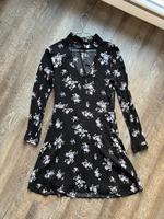 H&M Divided Kleid Gr.40 Schwarz Rose Blumen floral kurz Schleswig-Holstein - Altenholz Vorschau