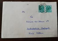 DDR - Briefmarke und Briefumschlag - An die Pioniere - Radegast Sachsen-Anhalt - Bitterfeld Vorschau