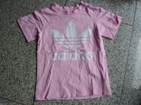 Adidas T-Shirt rosa mit Aufdruck in weiß Gr. 98 Nordrhein-Westfalen - Herzogenrath Vorschau