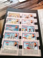 Briefmarken Album voller Briefmarken aus aller Welt 20 Seiten vol Sachsen - Zeithain Vorschau
