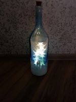 LED XXL Glasflasche mit Sterne leuchten, Weihnachten, Deko Niedersachsen - Papenburg Vorschau