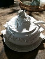 Prunkterrine Capodimonte weiss Terrine Shabby chic Brocante antik Nordrhein-Westfalen - Kerpen Vorschau