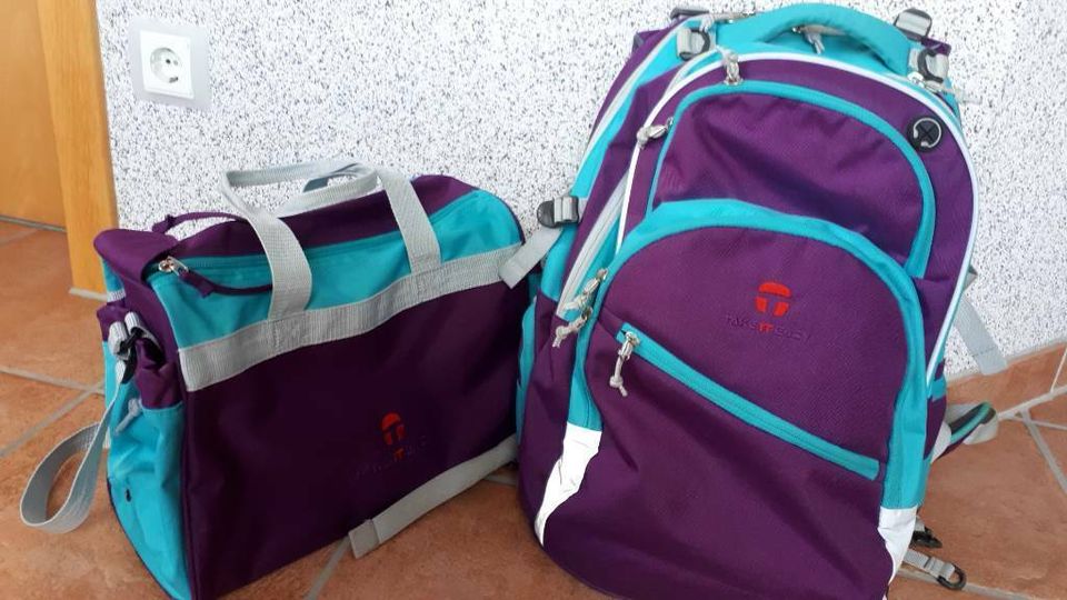 Schulrucksack mit Sporttasche von Take it Easy in Preußisch Oldendorf