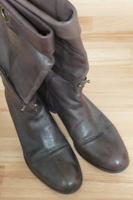 Damenstiefel von manufacture d'essai bräunlich Größe 39,5 Häfen - Bremerhaven Vorschau