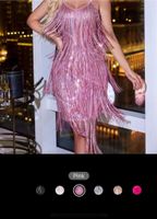Pinkes Pailletten Kleid ideal für Taylor Swift Konzert Niedersachsen - Osnabrück Vorschau