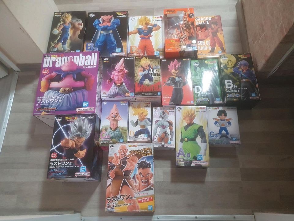 Anime Dragonball Z Kuji Figuren,Dragon Ball Figuren, Goku, Vegeta in Berlin