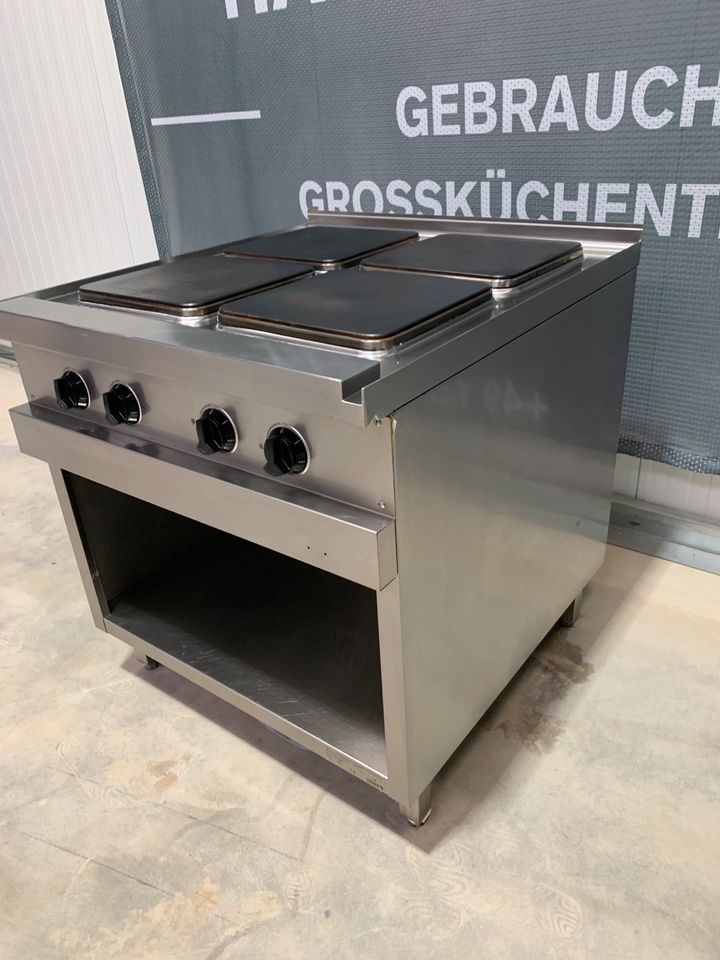 MKN E-Herd 4Platten Elektroherd Gastroherd Optima 850 in Kastorf