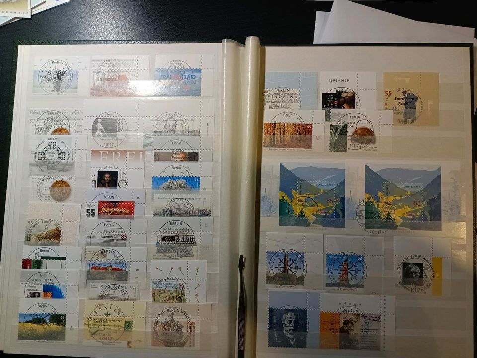Briefmarken Bundesrepublik Deutschland, gestempelt, ohne Zuschlag in Weiskirchen