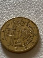 50 cent Münze 2002 Österreich Baden-Württemberg - Mannheim Vorschau