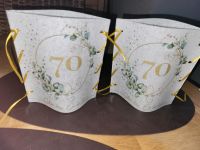 70 Geburtstag/Runder Geburtstag Dekoration Tischlichter handmade Hessen - Alheim Vorschau