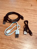 3 x Ladekabel USB auf Micro USB Stecker / Komplettpreis! Baden-Württemberg - Ebersbach an der Fils Vorschau