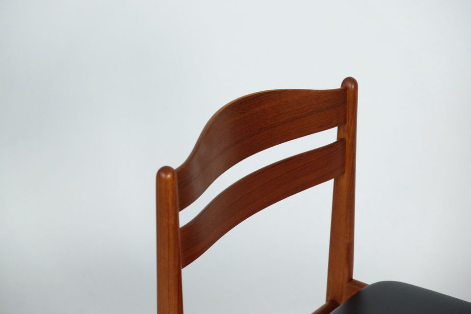 6x Danish Teak Stuhl Dining Chair MidCentury 60er Vintage 60s 70s in Berlin