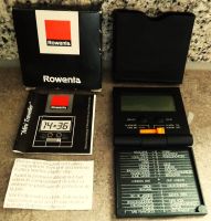 Rowenta Mini Traveller Reiseuhr REF 350631 digital sammeln 90er Bayern - Bergrheinfeld Vorschau