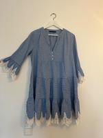 Hallhuber Kleid, Blau/Weiß Hessen - Gießen Vorschau