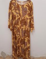 NEU! Kaftan Kleid Gr. 44 gelb mit braunen floralen Print Nordrhein-Westfalen - Goch Vorschau
