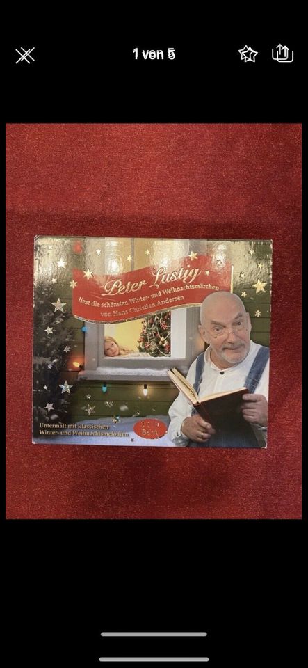 Winter und Weihnachtsmärchen Weihnachtslieder Peter Lustig CD Box in Hamburg