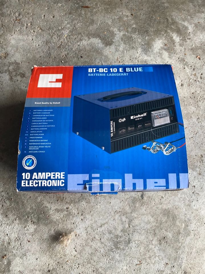 Einhell Batterie Ladegerät BT-BC 10 E Blue inkl. Batterietester in Bielefeld