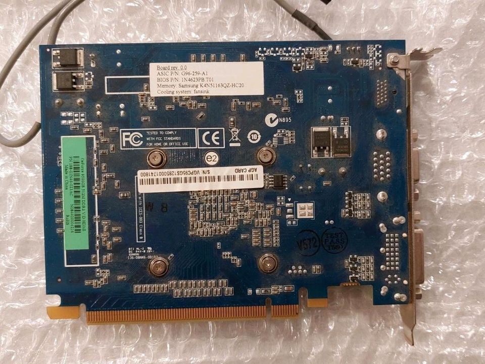 GeForce 9500GS 512M DDR 2 V/D/HDMI Grafikkarte in Wiesenburg/Mark