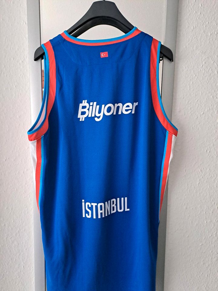 Anadolu Efes Basketball Jersey / Trikot bilcee blau 3XL in Krefeld