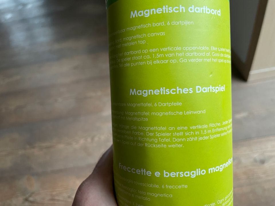 Magnetisches Dartspiel für Kinder, originalverpackt in Elsenfeld